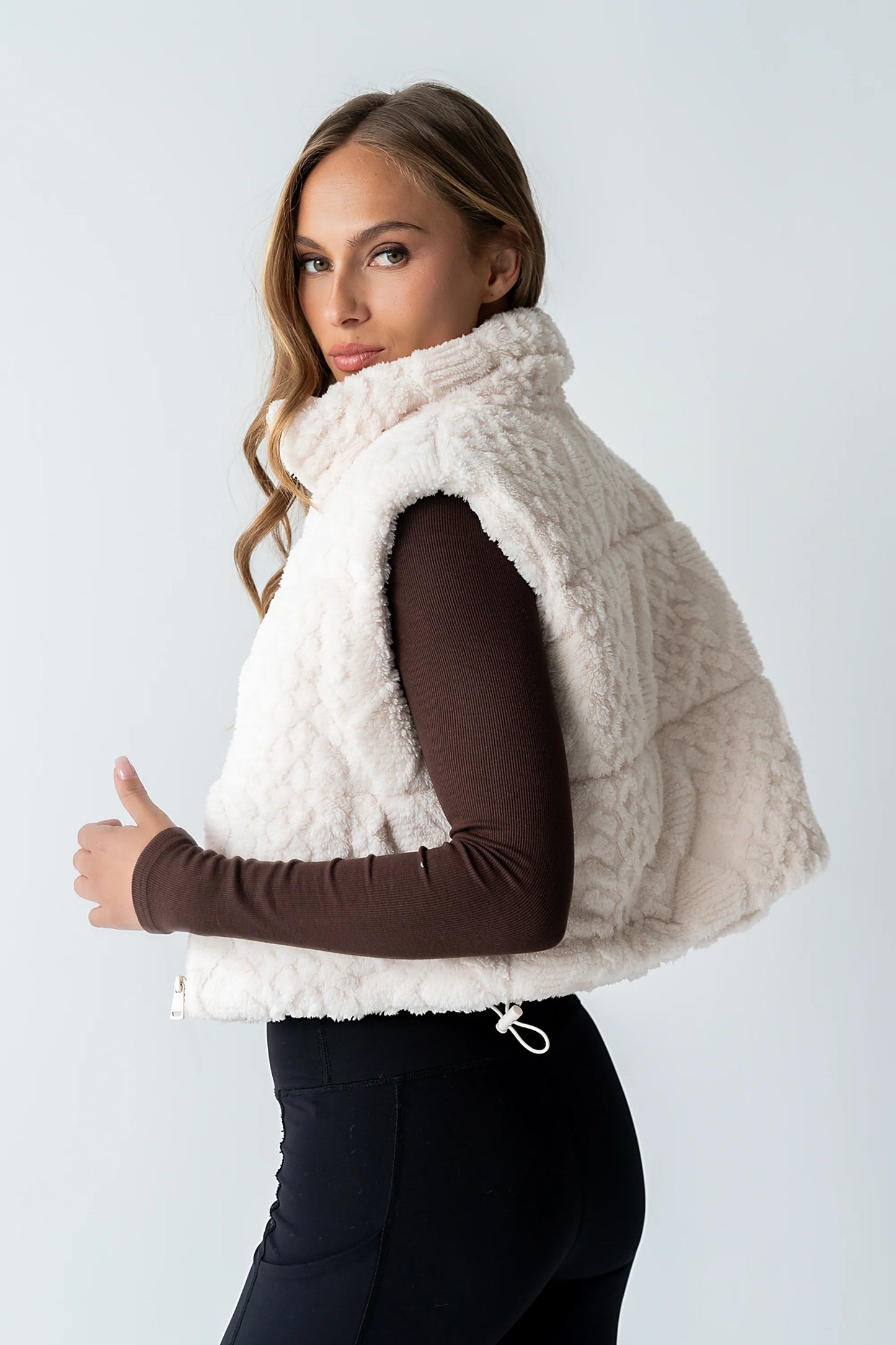 Anthony Cable Knit Vest