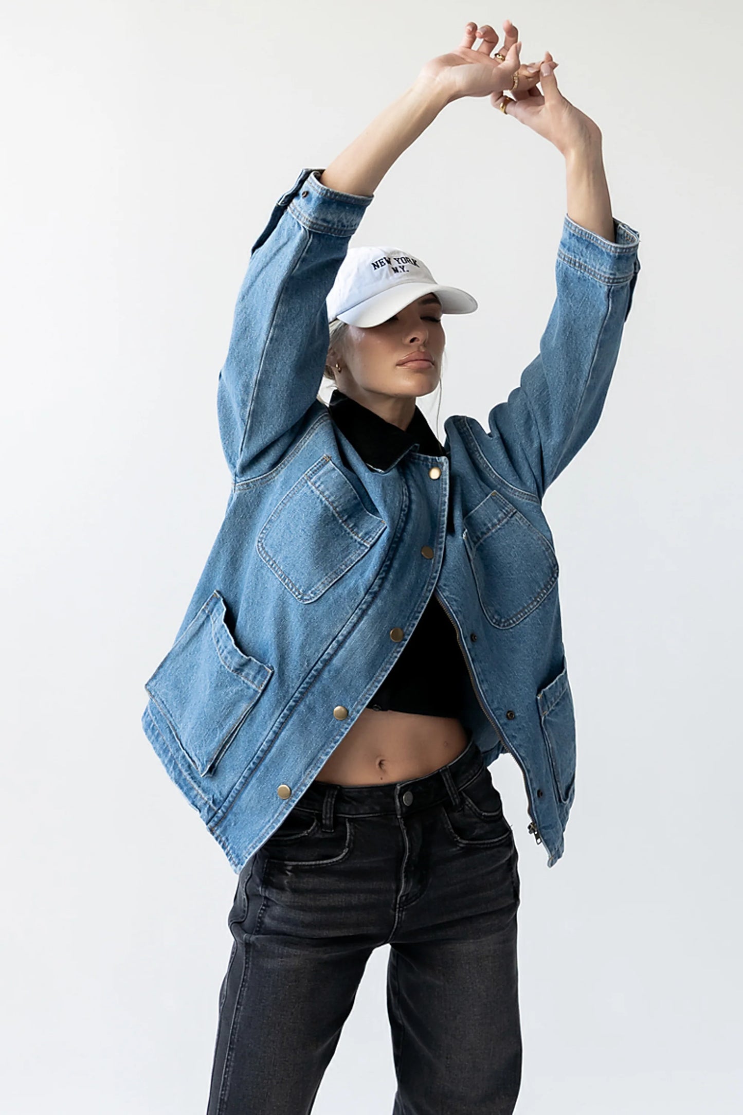 Anista Oversized Utility Jacket