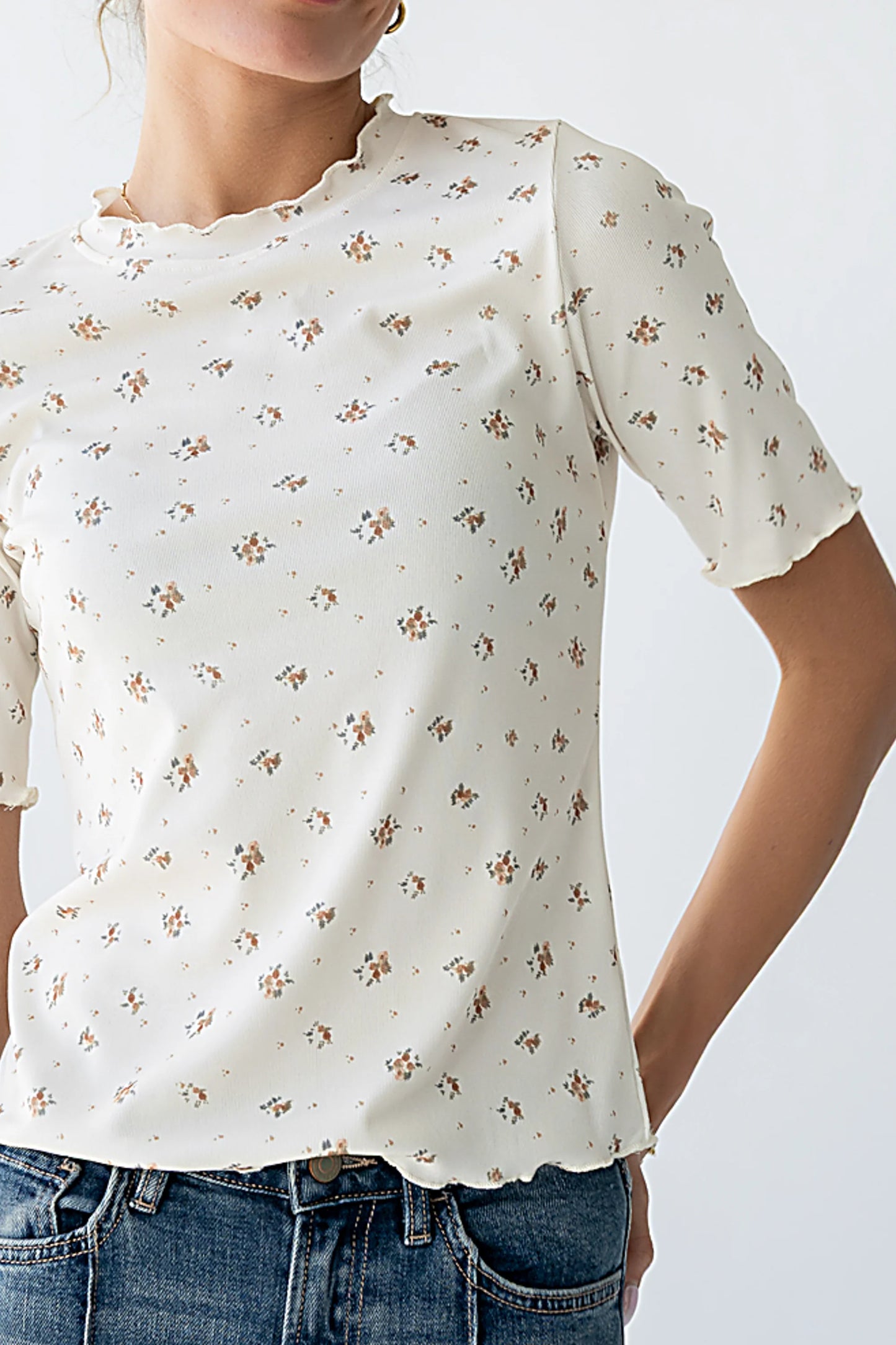 Ross Floral Top
