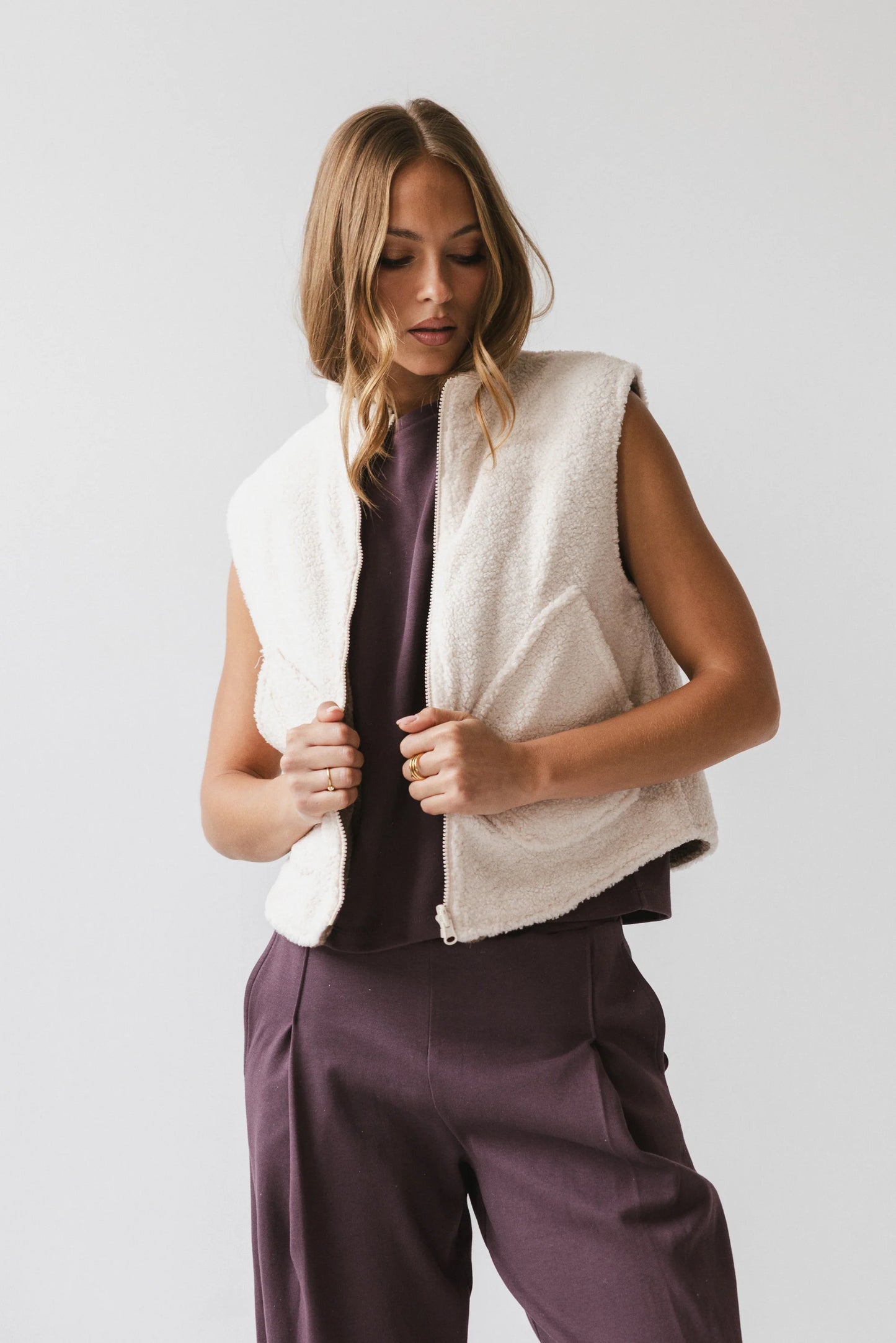 Maddox Reversible Sherpa Vest
