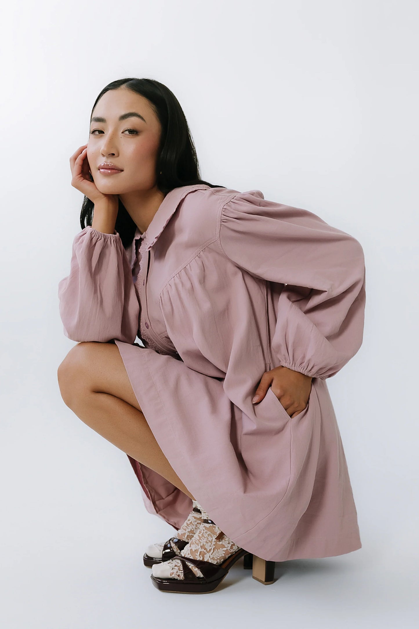 Bryce Baby Doll Dress