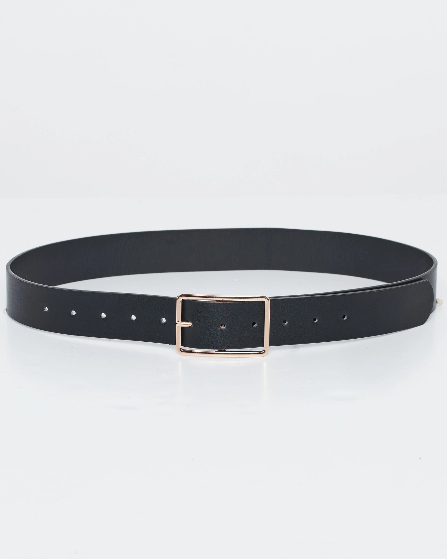 Main Moment Wide Square Buckle Belt