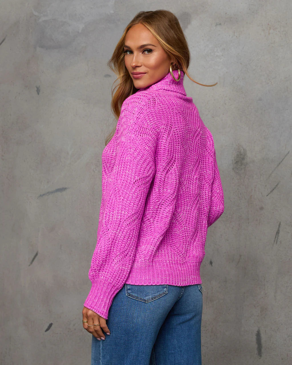 Deidra Chunky Turtleneck Sweater