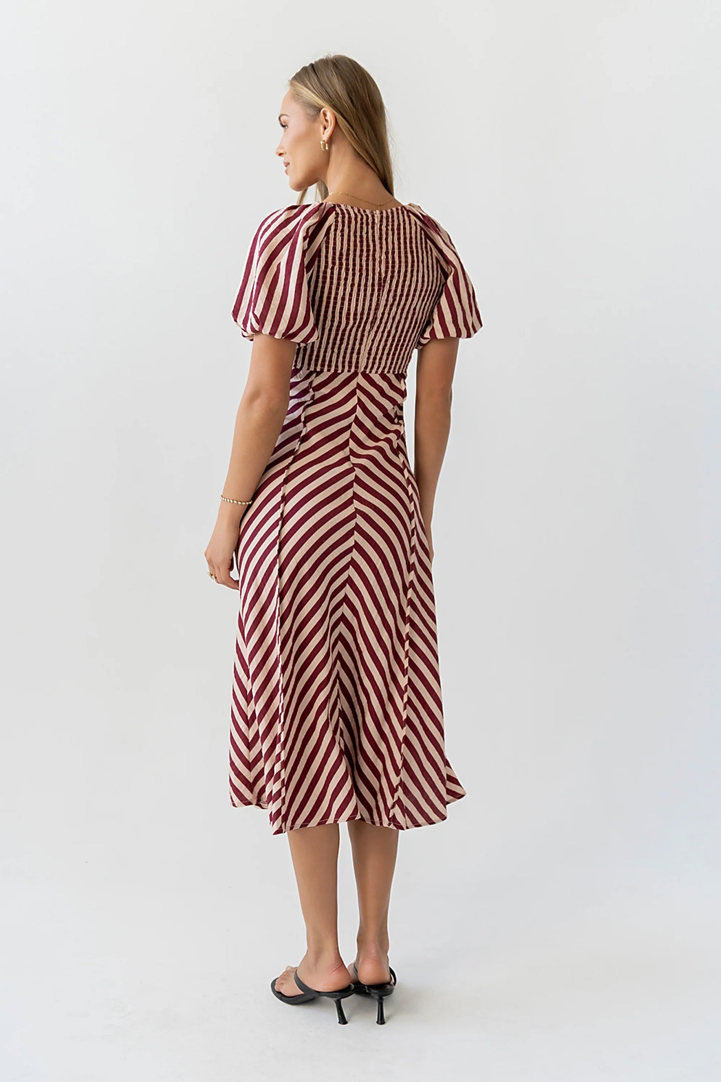 Lindsay Striped Maxi Dress