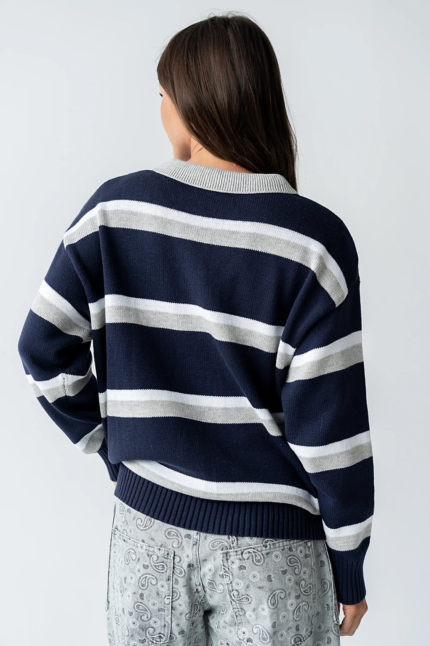 Karina Striped Sweater