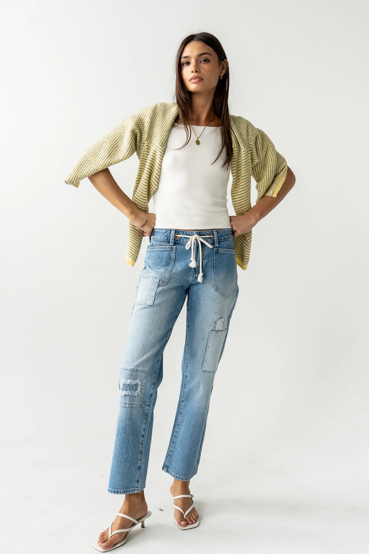 Marty Patchwork Jeans
