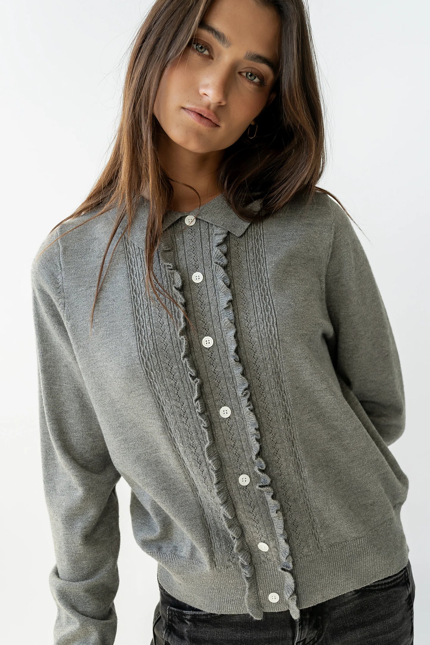 Isla Collared Sweater