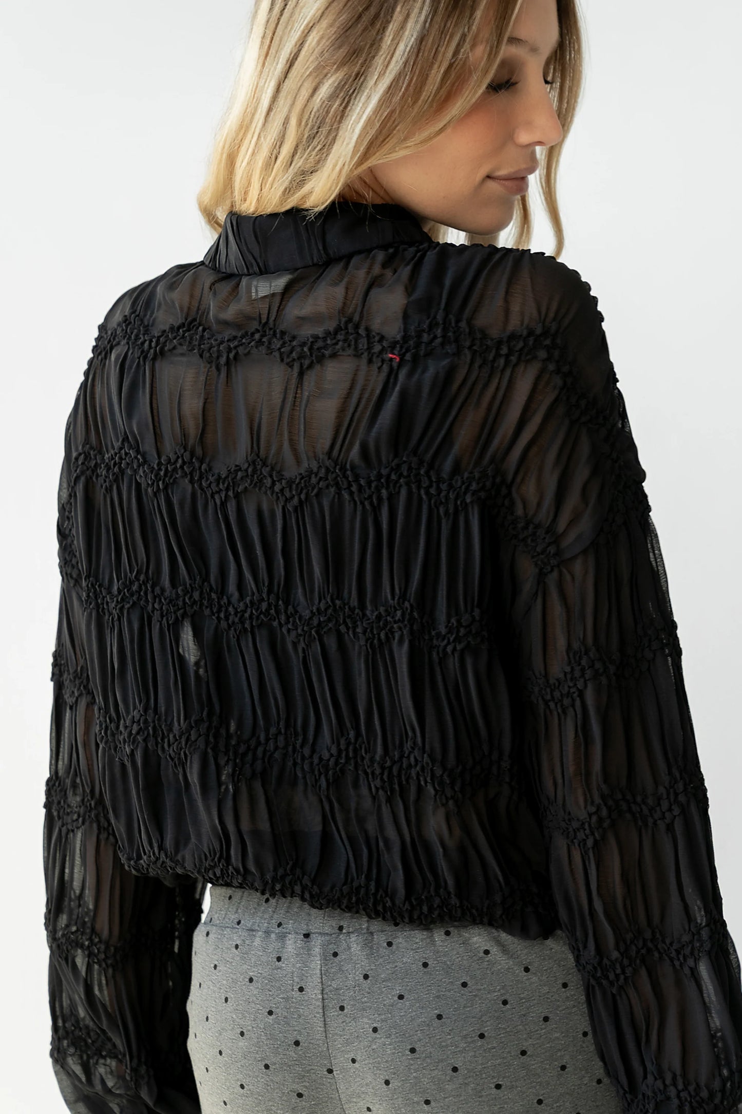 Milani Sheer Blouse