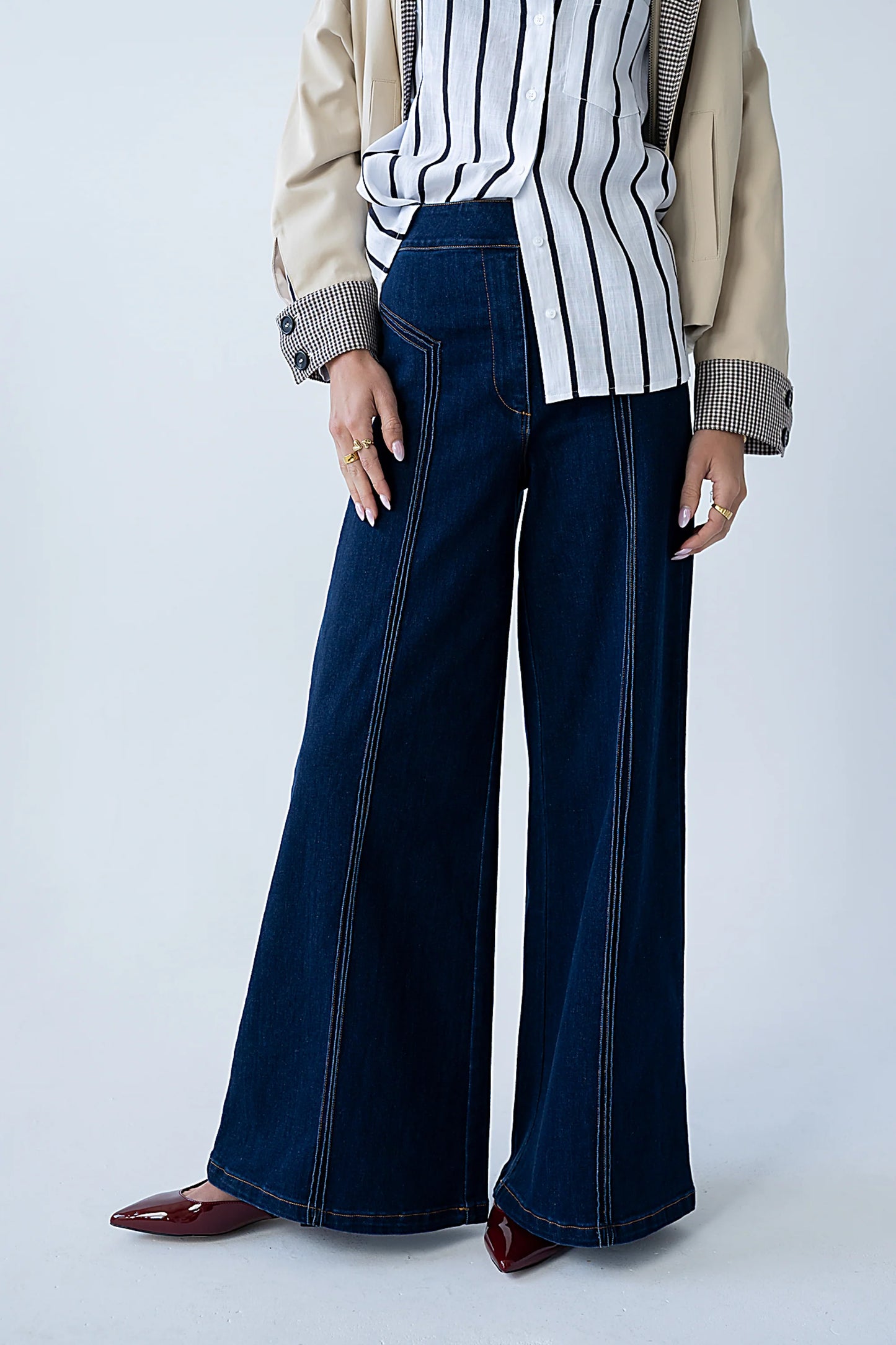 Kasey Wide Leg Jeans