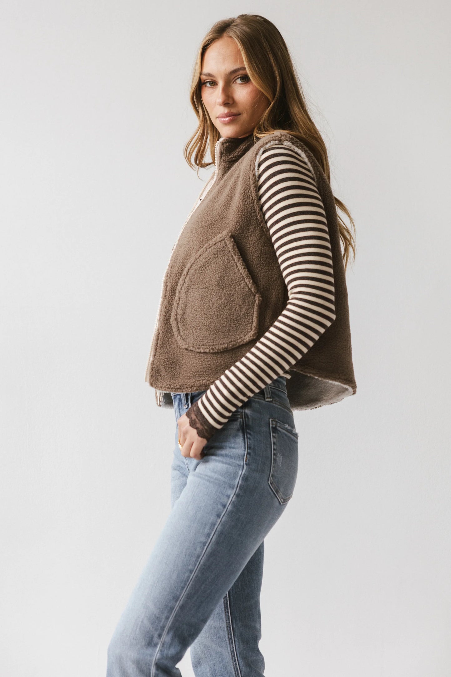 Maddox Reversible Sherpa Vest