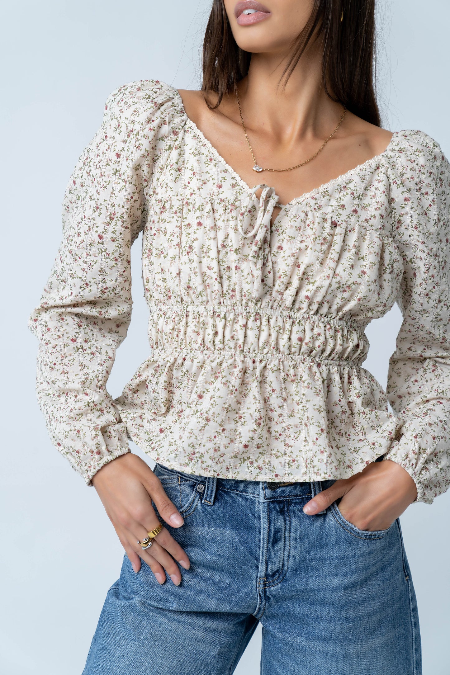 Karrie Floral Blouse