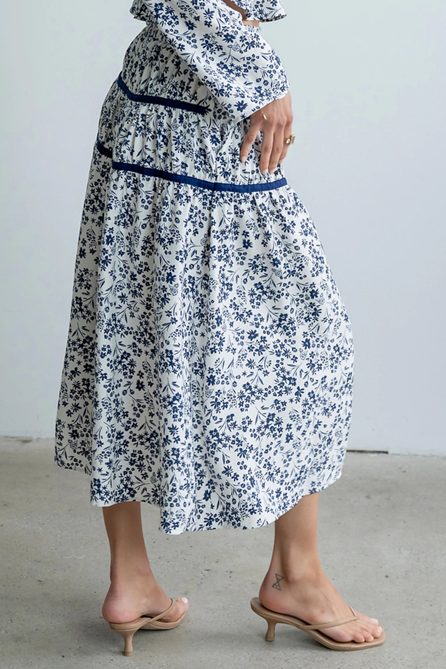 Blakely Floral Maxi Skirt