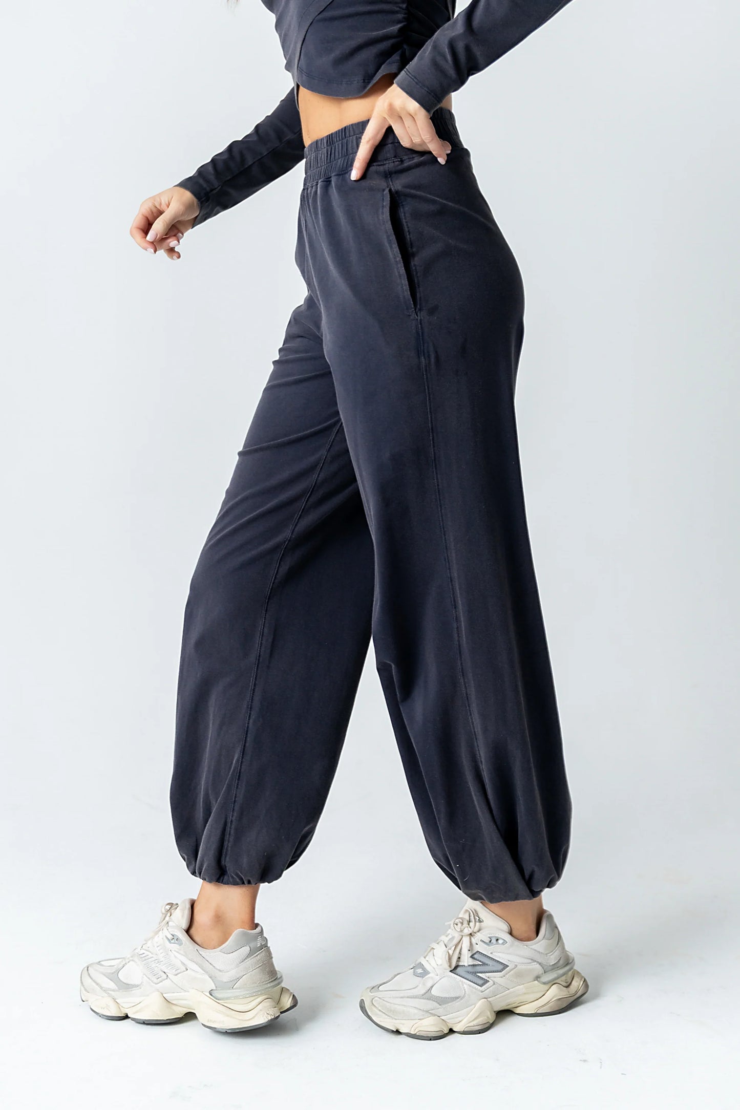 Kassie Joggers in Navy