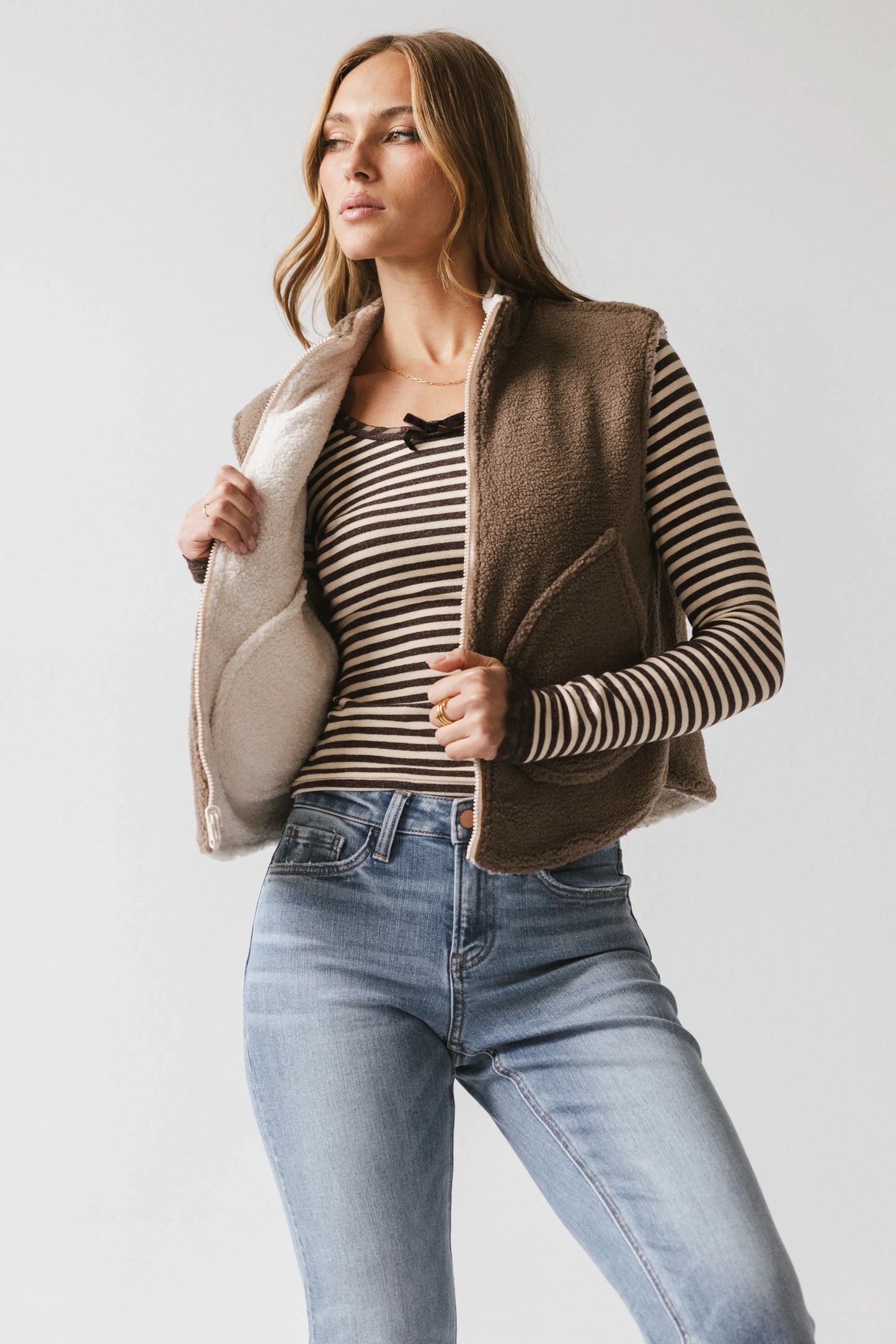 Maddox Reversible Sherpa Vest
