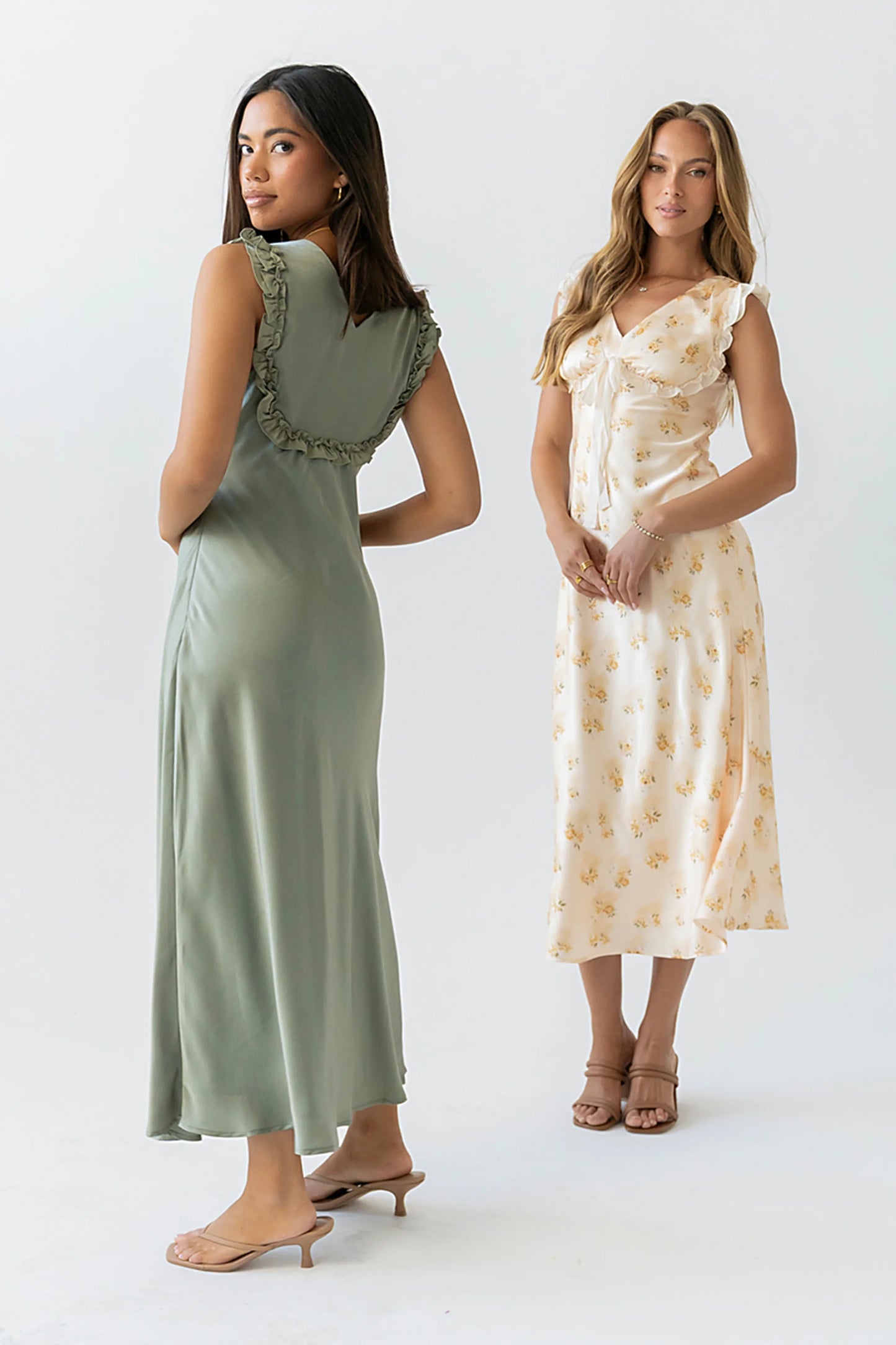 Tracey Maxi Dress in Yellow