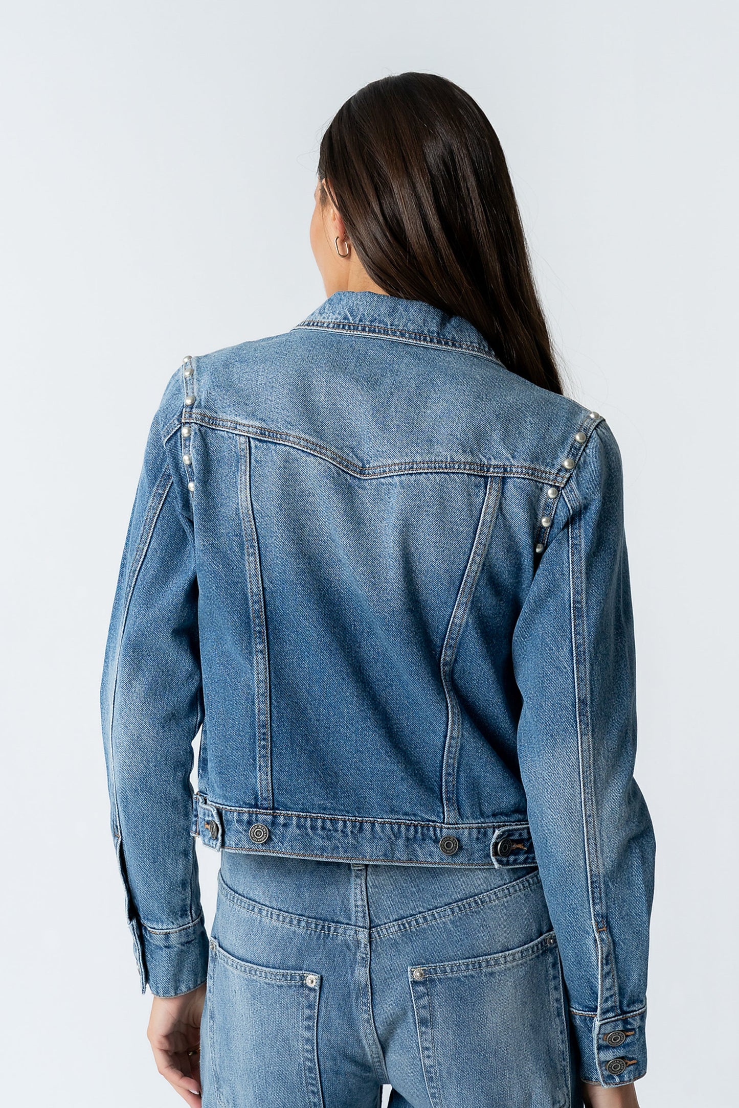 Majorca Studded Denim Jacket