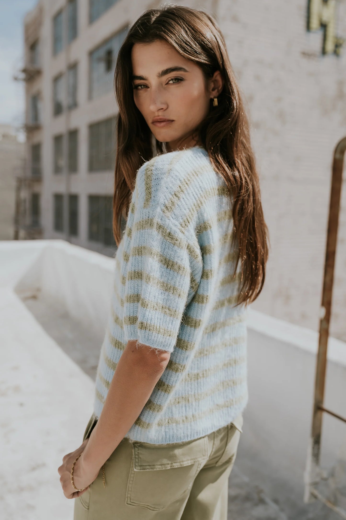 Linny Striped Sweater