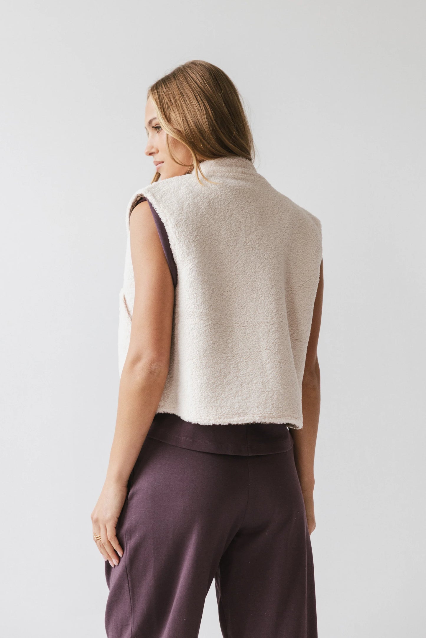 Maddox Reversible Sherpa Vest
