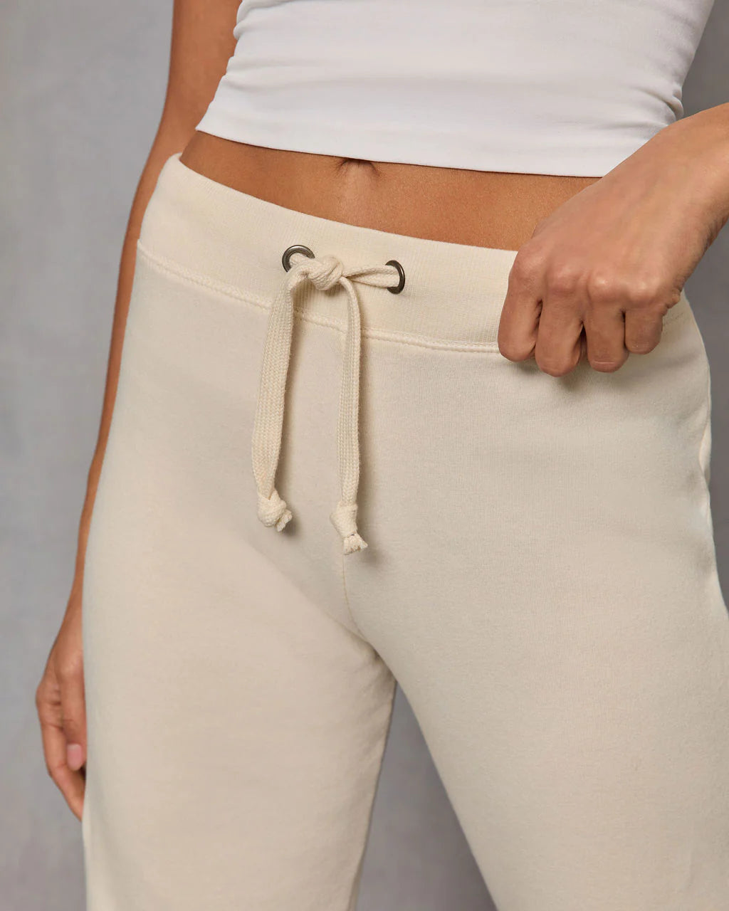 Seloria Striped Hem Sweatpants