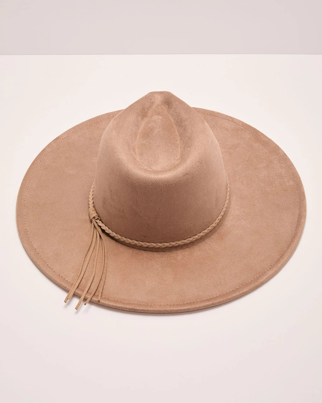 Boho Voltage Faux Suede Western Hat