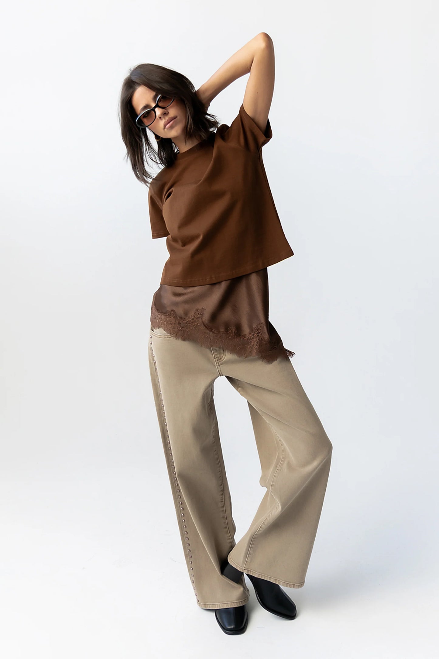 Judy Tee in Brown
