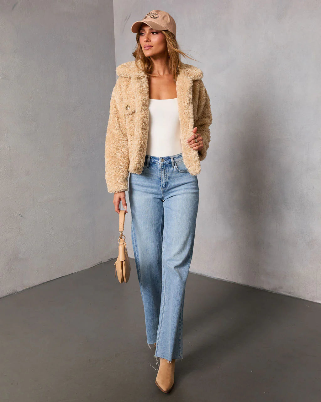 Bradlee Boucle Teddy Jacket