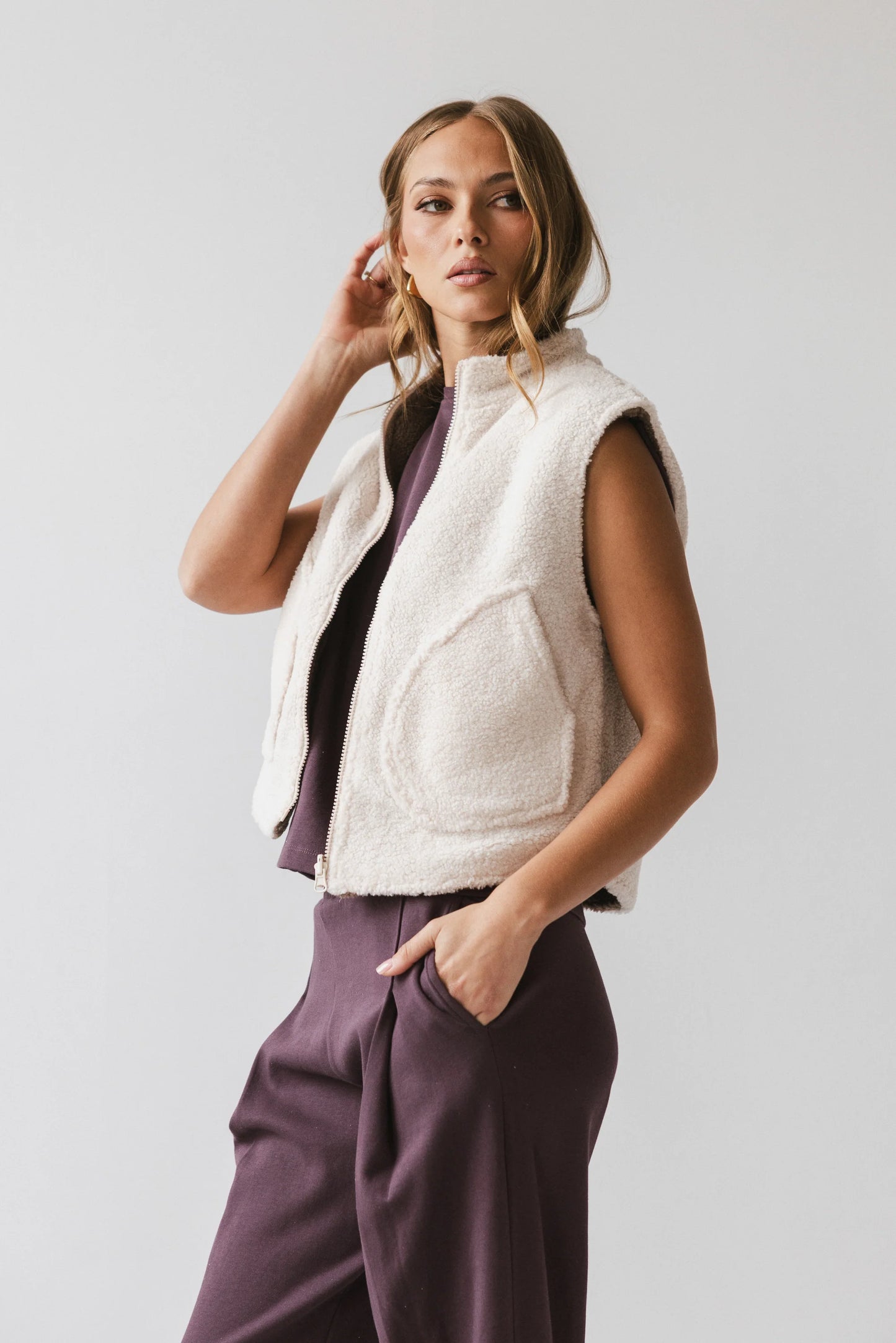 Maddox Reversible Sherpa Vest