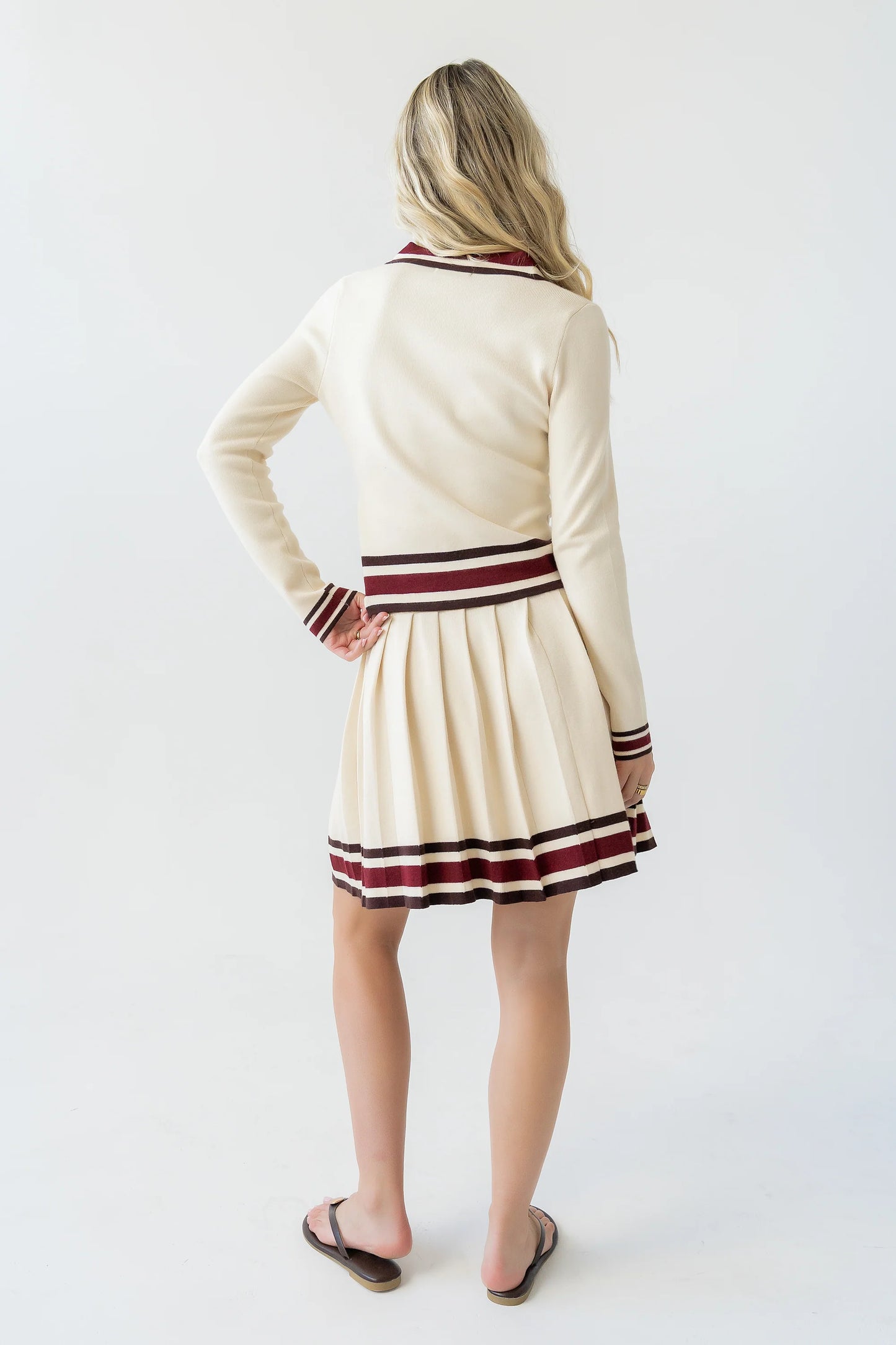 Brandie Striped Mini Skirt