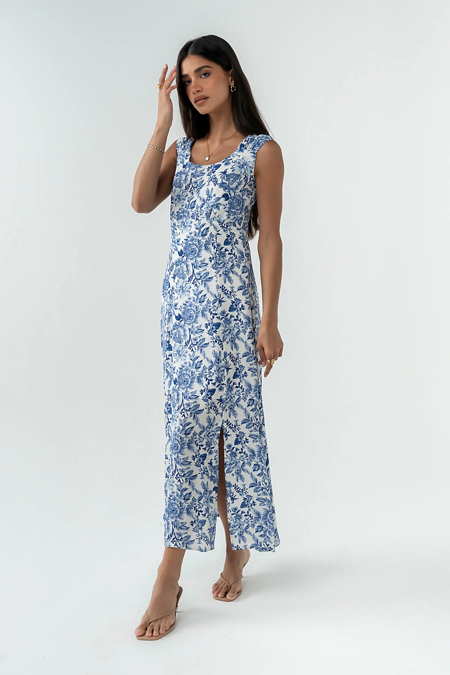 Charlize Floral Maxi Dress