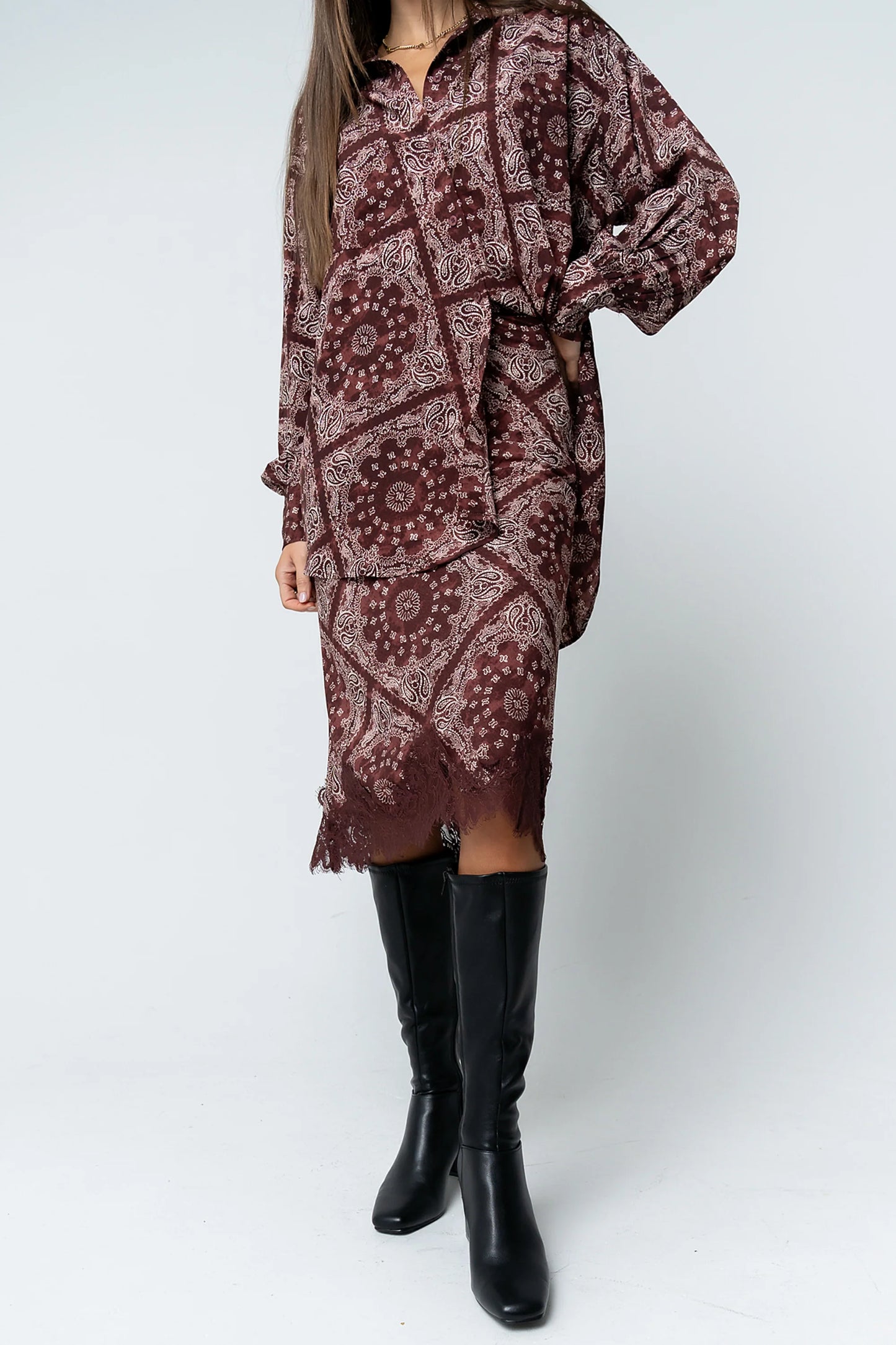 Diana Knee Length Skirt